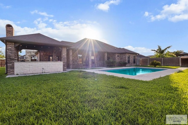 2540 Los Portales Dr, Brownsville, TX 78526 - view of swimming pool