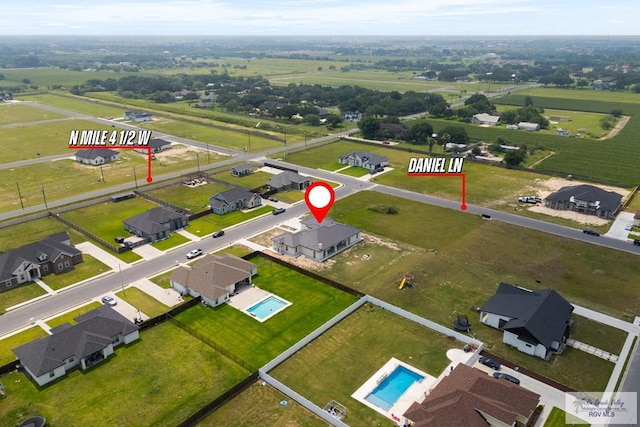 5407 Common Ln, Weslaco, TX 78596 - aerial view of a pool area