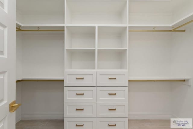 5407 Common Ln, Weslaco, TX 78596 - spacious closet with light tile patterned floors
