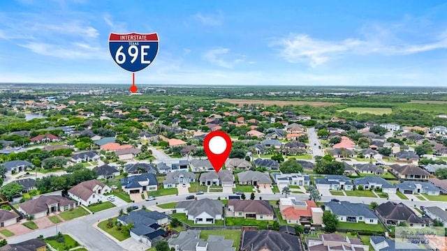5483 Lovers Ln, Brownsville, TX 78526 - aerial view of property and surrounding area