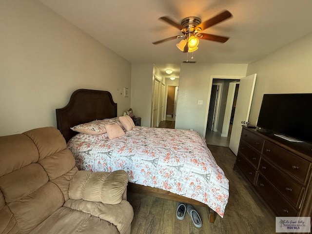 2100 W San Marcelo Blvd Unit 216, Brownsville, TX 78526 - bedroom featuring ceiling fan