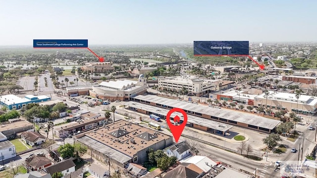 1323 E Jefferson St, Brownsville, TX 78520 - drone / aerial view