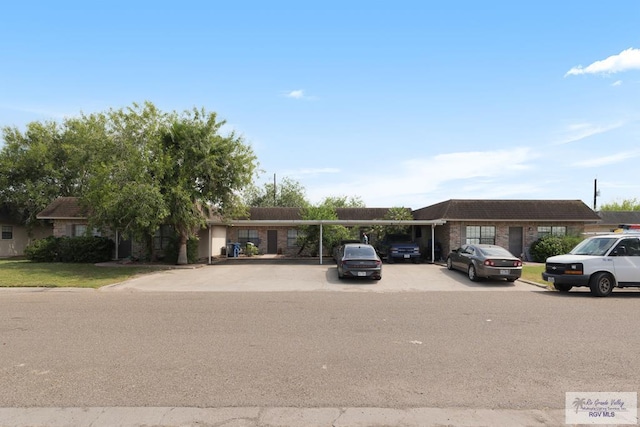 view of ranch-style house