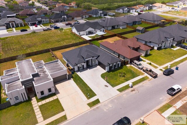 9129 Lake Charles Dr, Los Fresnos, TX 78566 - aerial view of residential area
