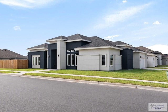 view of front of house featuring a front yard