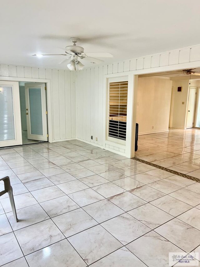 501 W Palm Valley Dr, Harlingen, TX 78552 - unfurnished room with ceiling fan and baseboards