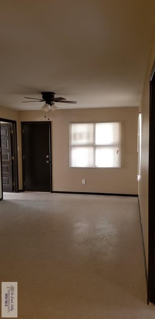 1287 Delpha Dr, Brownsville, TX 78521 - empty room with ceiling fan