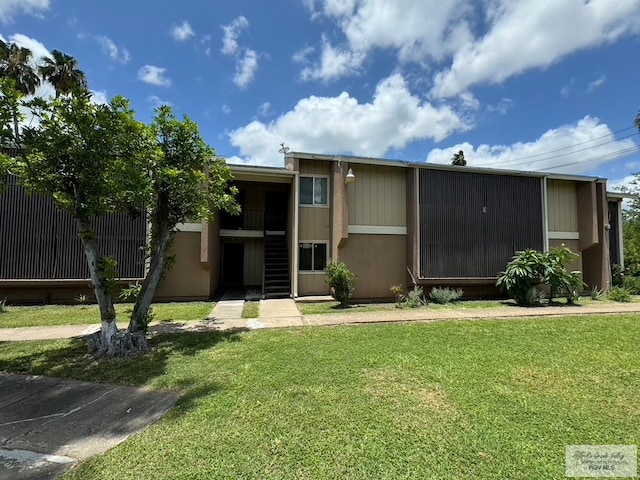 view of property featuring fence