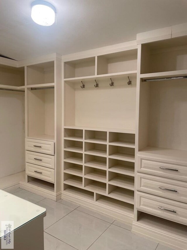 2776 Fleet St, Brownsville, TX 78521 - spacious closet featuring light tile patterned floors