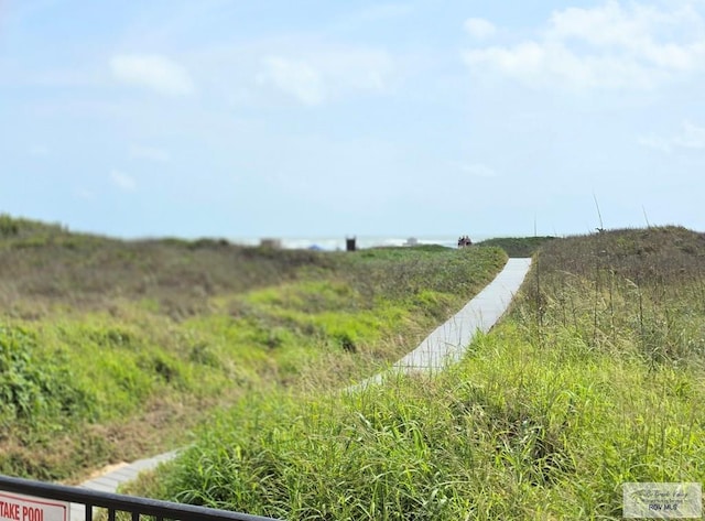 view of road
