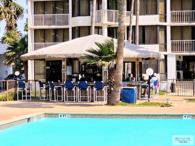 view of community pool