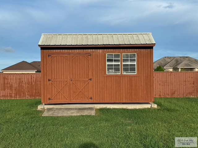 116 Village E Dr, Los Fresnos, TX 78566 - view of shed