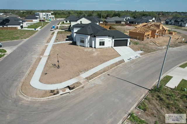 birds eye view of property featuring a residential view