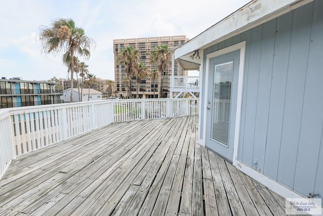 109 E Pompano St, South Padre Island, TX 78597 - view of wooden deck
