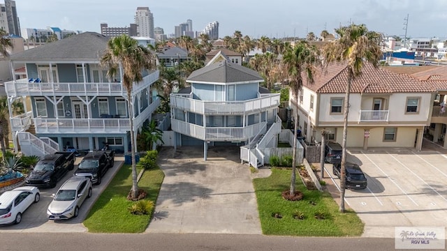 109 E Pompano St, South Padre Island, TX 78597 - aerial perspective of suburban area