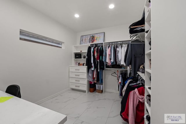 view of spacious closet