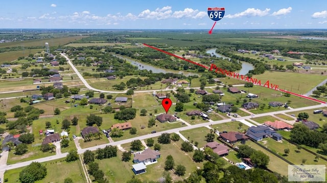34164 Quail Dr, San Benito, TX 78586 - aerial overview of property's location