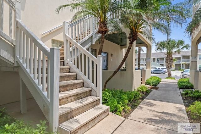 106 Atol St Unit 7, South Padre Island, TX 78597 - view of stairs