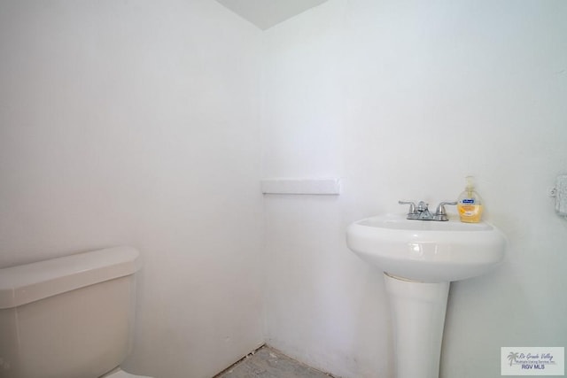 bathroom with toilet