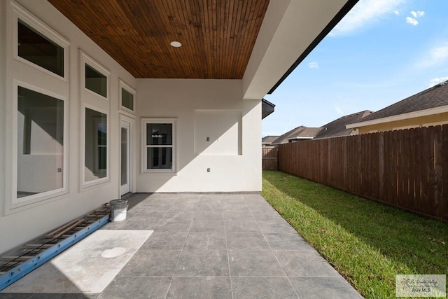 view of patio