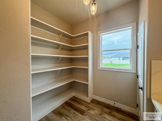 view of pantry