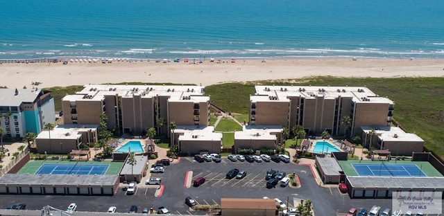 110 Padre Blvd Unit 202, South Padre Island, TX 78597 - bird's eye view of unending shoreline