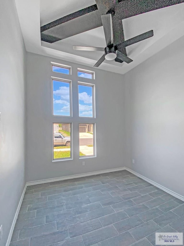 1271 Bridle Way, San Benito, TX 78586 - unfurnished room featuring ceiling fan and baseboards