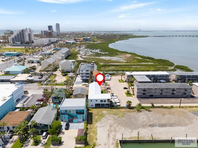 112 W Sunny Isle Dr, South Padre Island, TX 78597 - aerial view of a large body of water