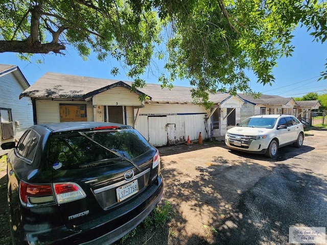 view of ranch-style home