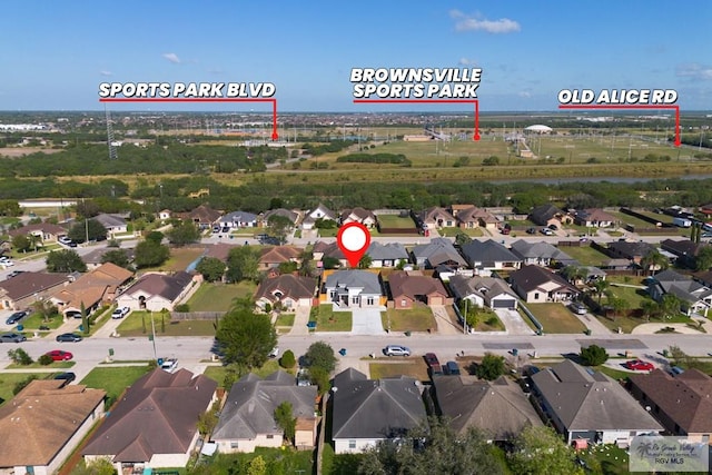 6121 Guadalupe River St, Brownsville, TX 78521 - view of property location with nearby suburban area