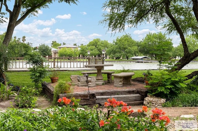 27603 Palo Verde Rd, San Benito, TX 78586 - surrounding community featuring a water view and fence