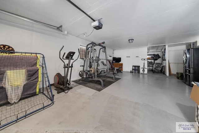 view of exercise room