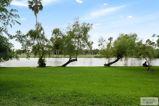 property view of water
