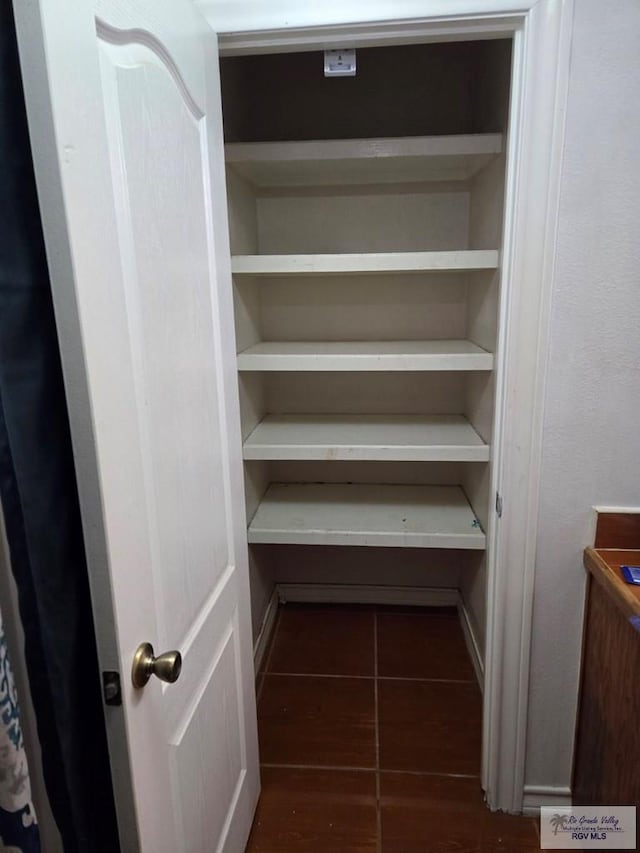 view of closet