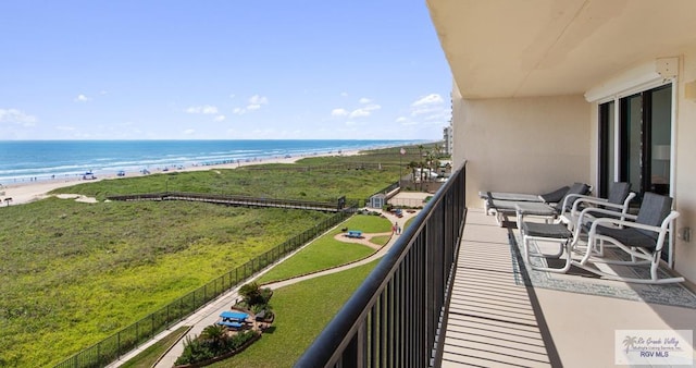 3000 Gulf Blvd, South Padre Island, TX 78597 - balcony with view of water and beach