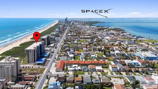 3000 Gulf Blvd, South Padre Island, TX 78597 - aerial view of extended coastline