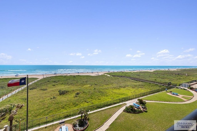 3000 Gulf Blvd, South Padre Island, TX 78597 - water view with local beach