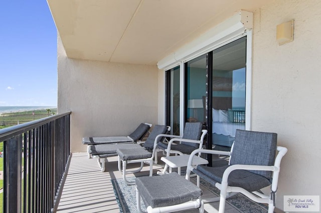 3000 Gulf Blvd, South Padre Island, TX 78597 - balcony featuring a water view