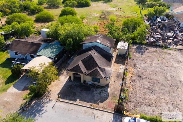 drone / aerial view