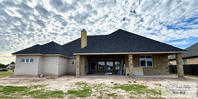 view of rear view of house