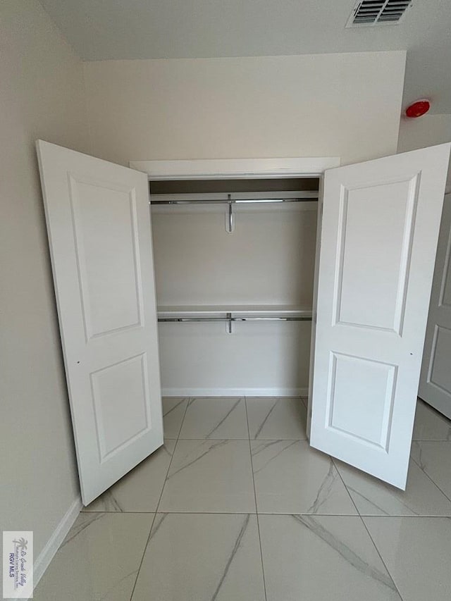 view of closet