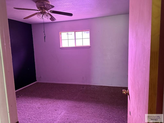123 Maine St, Santa Rosa, TX 78593 - carpeted spare room with a ceiling fan