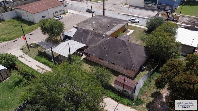 123 Maine St, Santa Rosa, TX 78593 - birds eye view of property