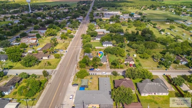 22916 N Oscar St, Harlingen, TX 78552 - aerial overview of property's location with nearby suburban area