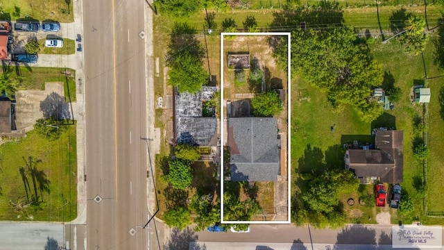 22916 N Oscar St, Harlingen, TX 78552 - aerial view of property's location with property boundaries highlighted