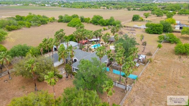 2107 S Victoria Rd, Donna, TX 78537 - aerial view with a rural view