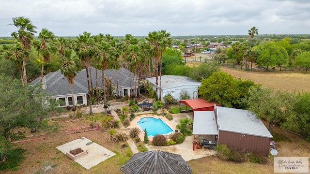 2107 S Victoria Rd, Donna, TX 78537 - drone / aerial view