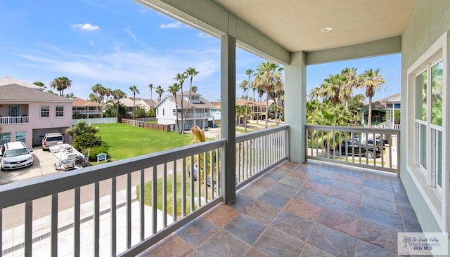 213B W Cora Lee Dr Unit B, South Padre Island, TX 78597 - balcony with a residential view