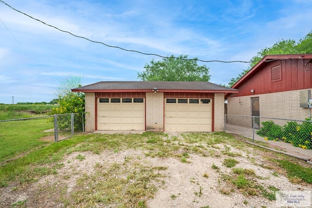 19863 Tilden Rd, San Benito, TX 78586 - view of detached garage