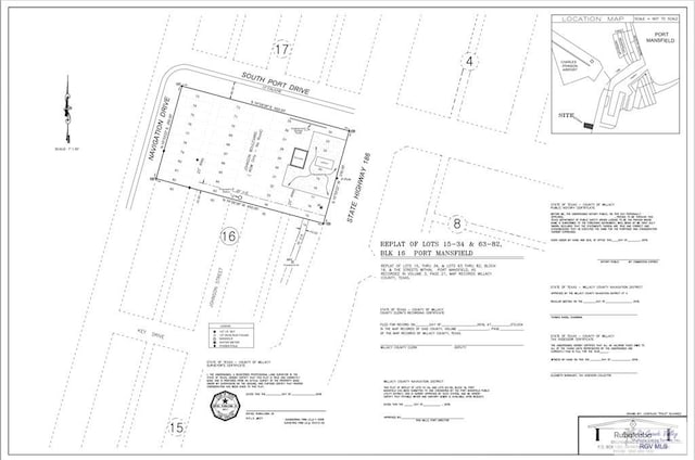 TBD S Port Dr, Port Mansfield TX, 78598 land for sale